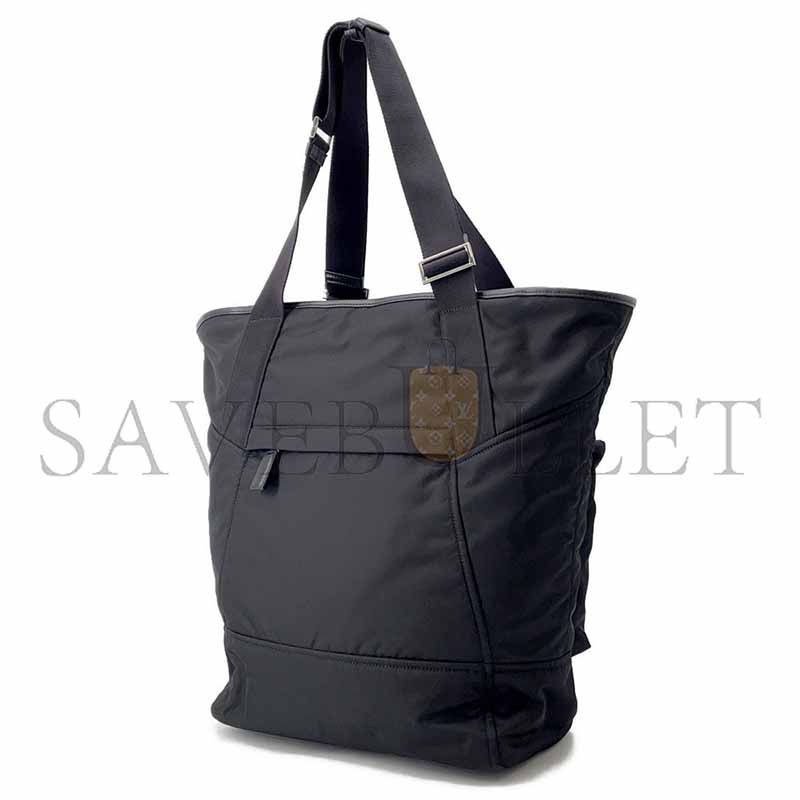 Pra*a tote bag black nylon 2vg120 (42.5*31.5*16cm)